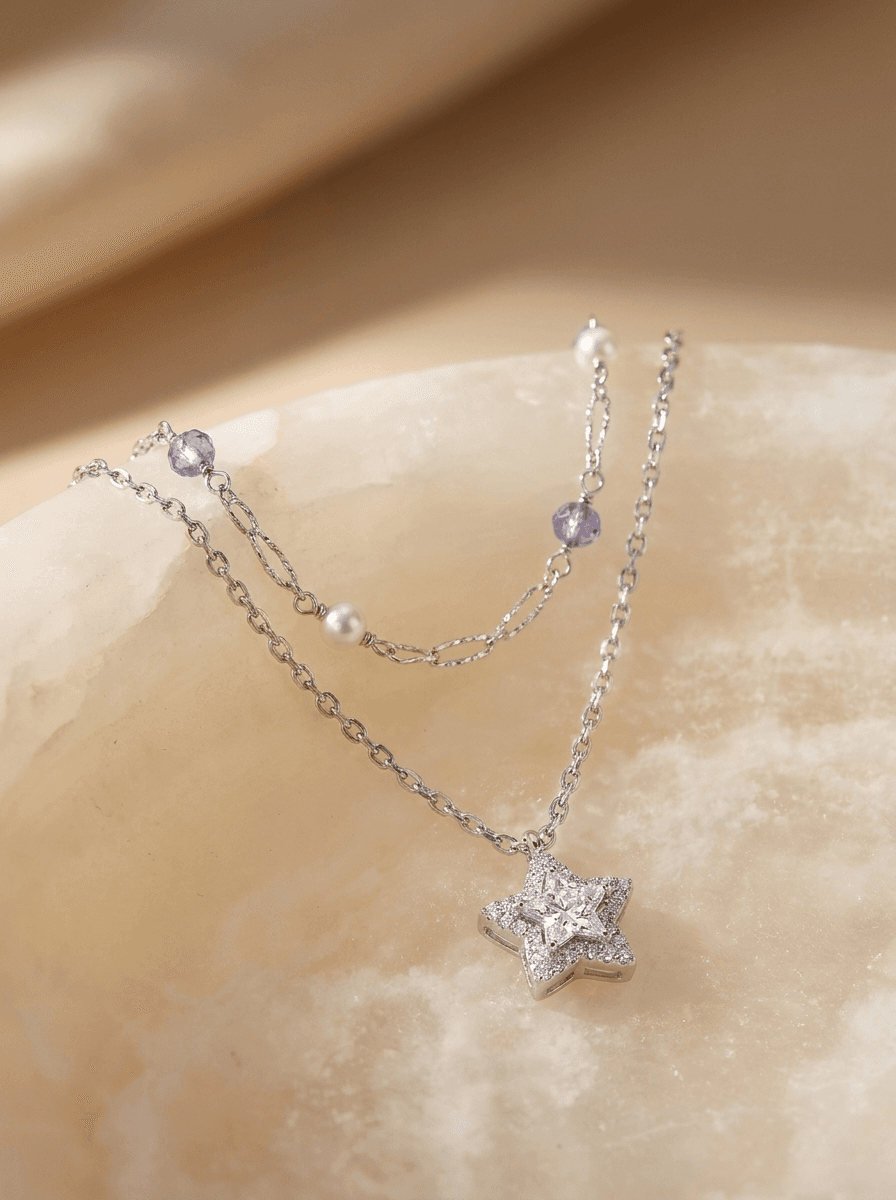 Red Pony Zodiac Set, necklaces in  zodiac, view 4